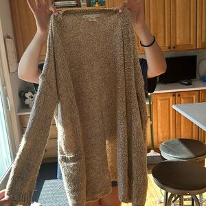 Long cardigan sweater